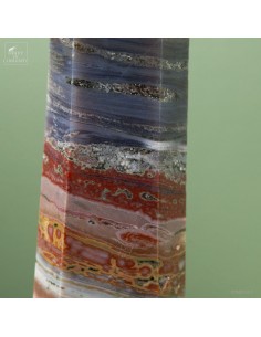Polychrom jasper prism from... 2