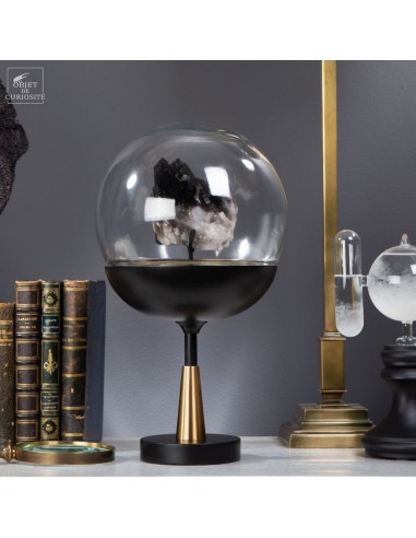 Bloc de quartz noir multipointes -...