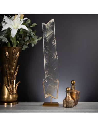 Gypsum from France on brass base