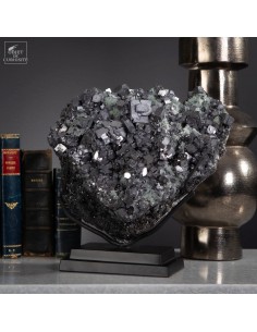 Metallic galena -...