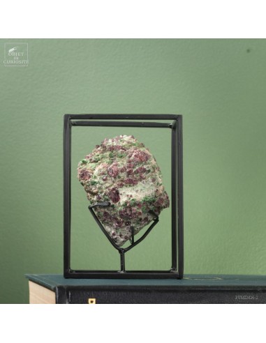 Grenat Pyrope sur diopside de chrome...