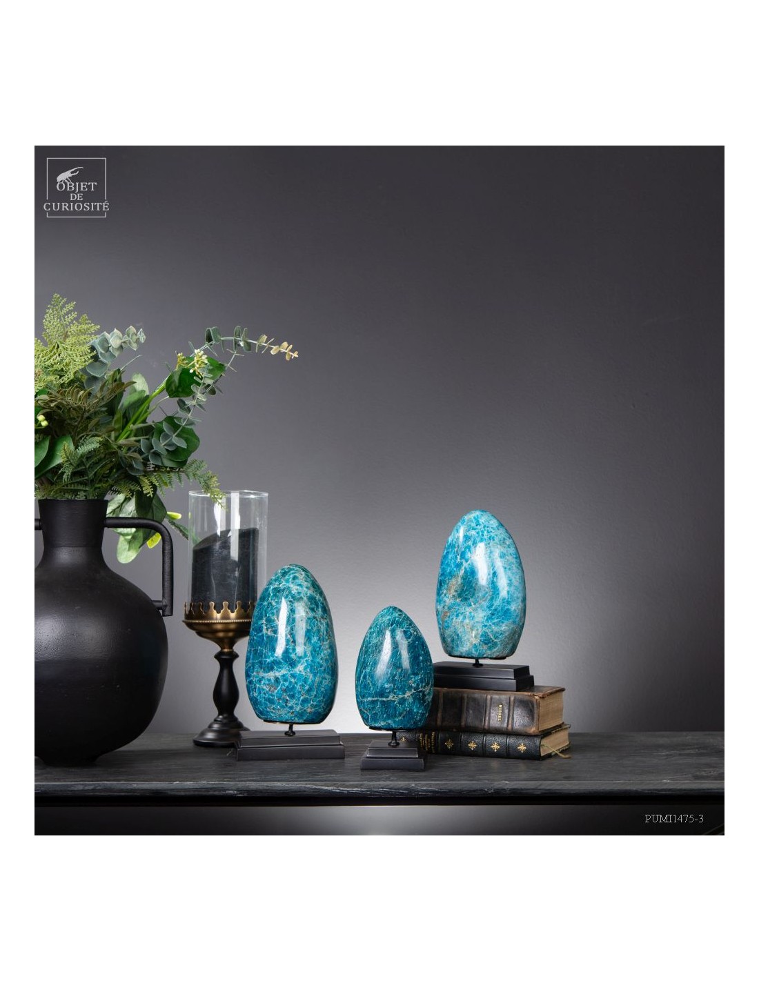 Apatite bleu de Madagascar (2kg) Apatite bleu de Madagascar (2kg)