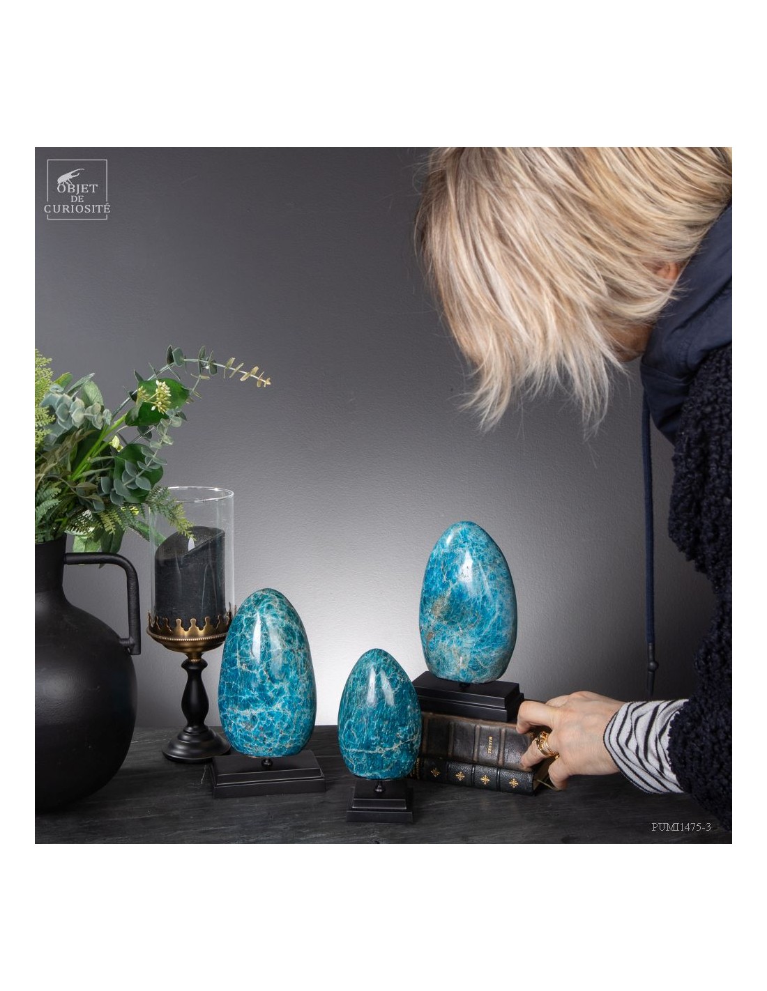 Apatite bleu de Madagascar (2kg) Apatite bleu de Madagascar (2kg)