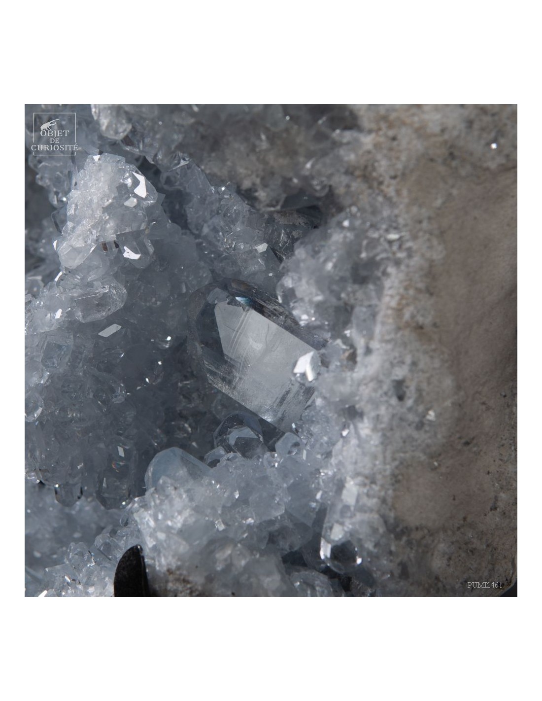 Blue celestina geode (20kg) from... Blue celestina geode (20kg) from...