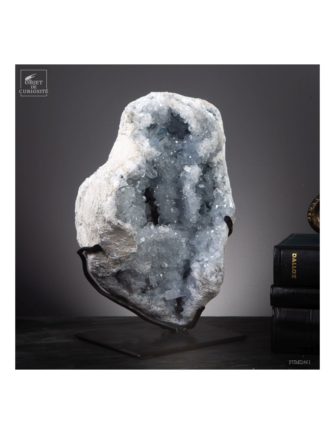 Blue celestina geode (20kg) from... Blue celestina geode (20kg) from...