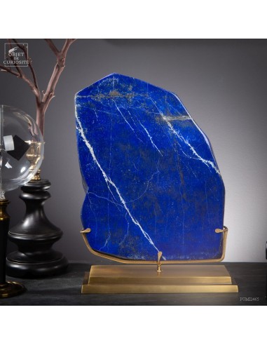 Lapis-lazuli (10kg), brass base