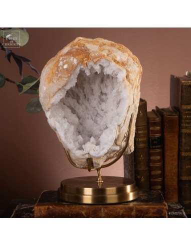 Géode de quartz ouverte (Maroc) - 2.2kg