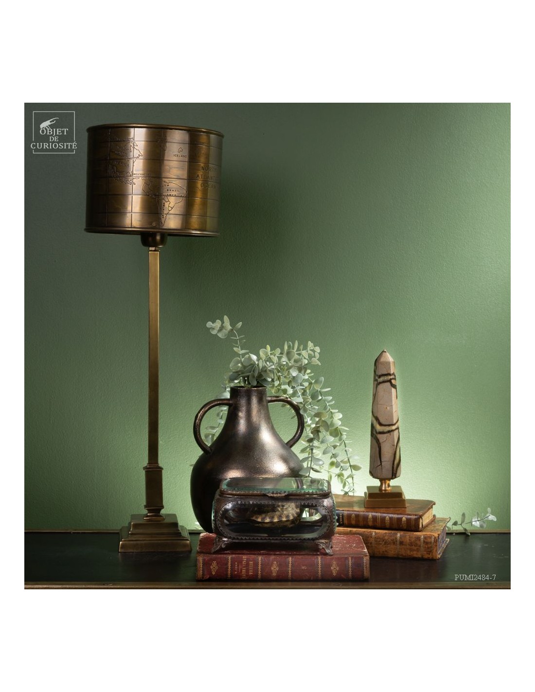 Prisme de septaria 490g (Madagascar) Prisme de septaria 490g (Madagascar)