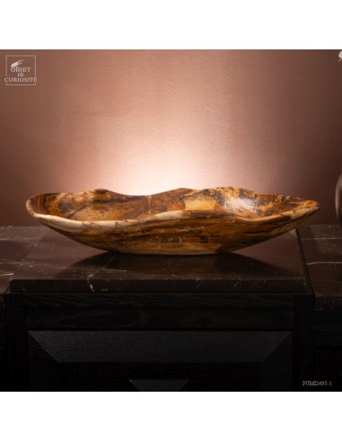 Moroccan Amber Aragonite plate