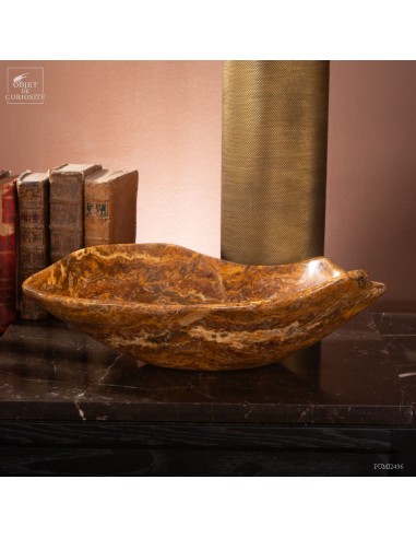 Moroccan Amber Aragonite plate
