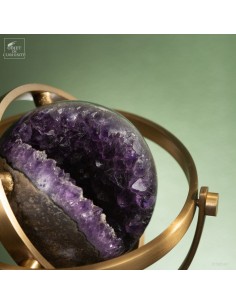 Open sphere amethyst in... 2