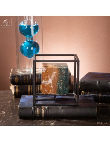 Jasper cube in cage