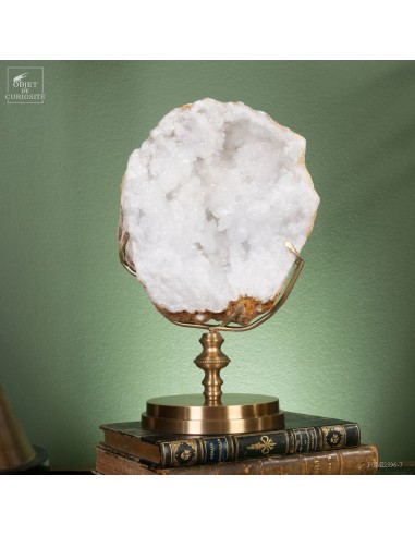 Géode de quartz ouverte (Maroc) - 2.2kg