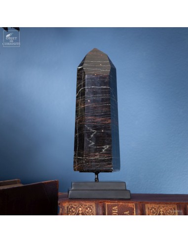 Pointe de Tourmaline avec Hématite