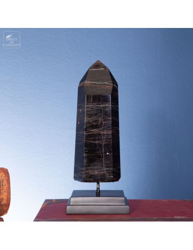 Pointe de Tourmaline avec Hématite