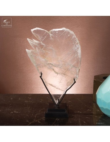 Gypsum from France (465g.) on black base