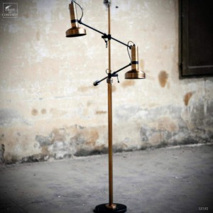 Lampadaire double bras 2