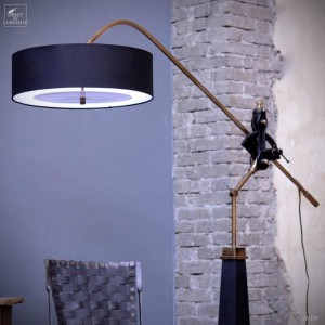 Lampadaire à cliquets hauteur env. 170cm 2
