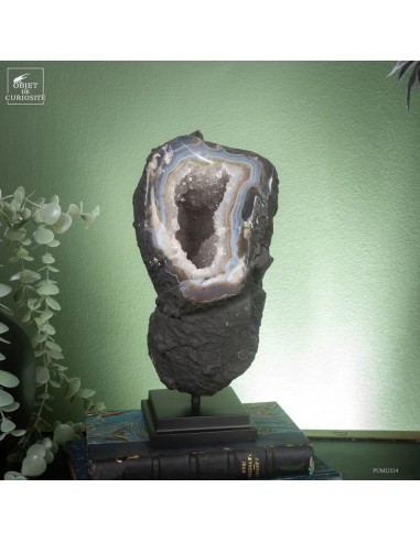 Open Agate Geode from Brazil (3Kg)