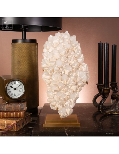 Plaque de quartz blancs avec...