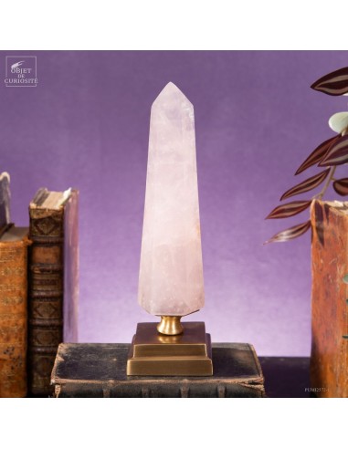 Polished Rose Quartz Prism 375g on...