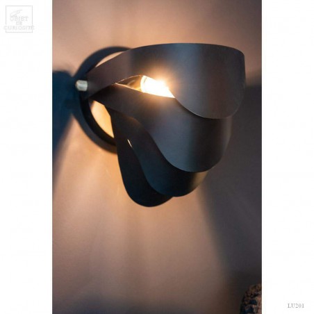 Fan wall light