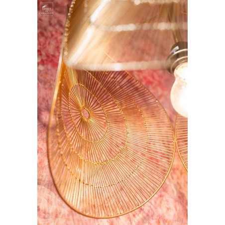 golden wire dream catcher chandelier