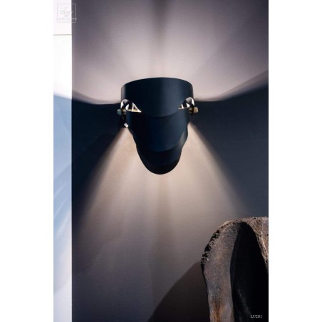 Fan wall light