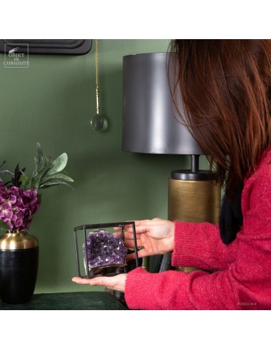 Améthyste d'Uruguay en cage Améthyste d'Uruguay en cage