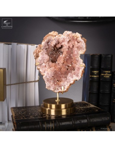Pink  amethyst geode - Patagonia