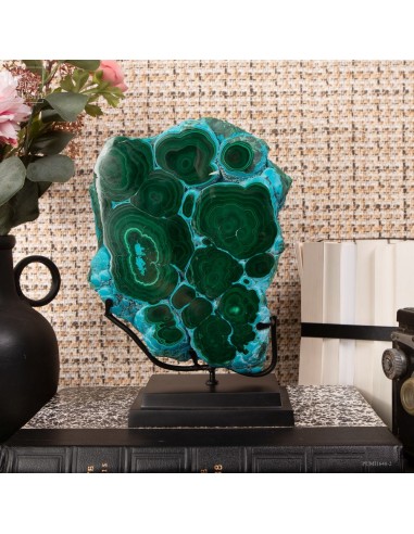 Chrysocolla and malachite -Congo- 3.8Kg