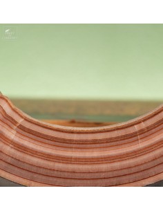 Aragonite crusted pipe from... 2
