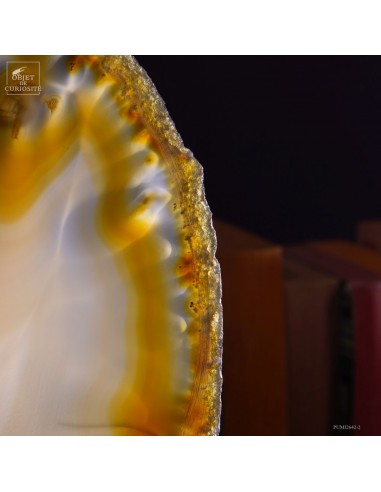 Tranche d'agate (1kg) du Brésil sur...