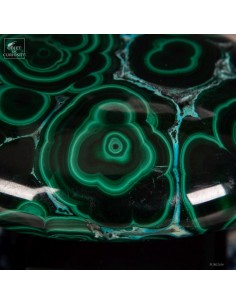 Dark Malachite pebble from... 2