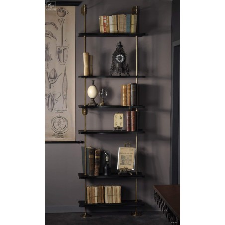 Etagère XIXeme GM 2 pieds - 6 étagères