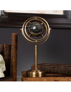 Pyrite ball in spinning...