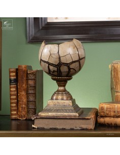 Septaria ball on brass base