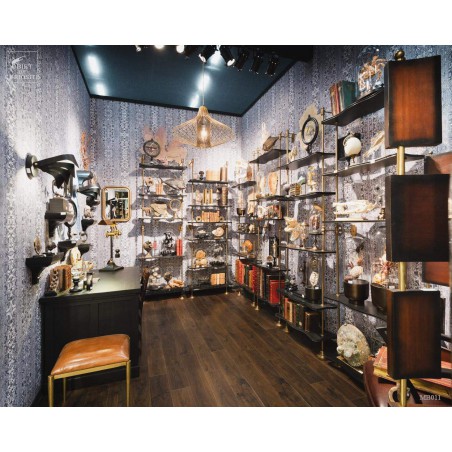 Etagère XIXeme GM 2 pieds - 6 étagères