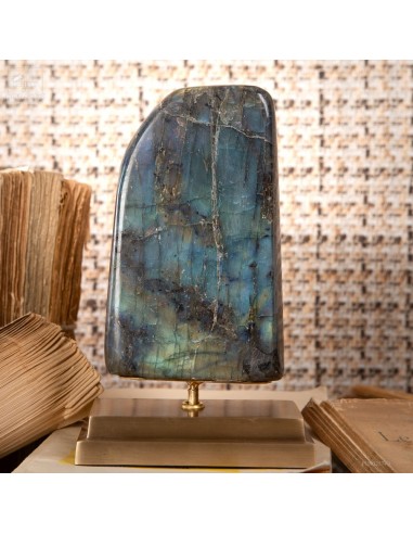 Polished labradorite from Madagascar