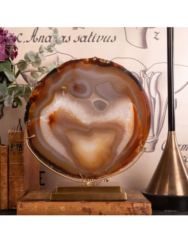 Agate slice from Brazil (1kg) on...
