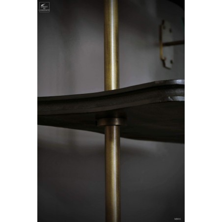 Etagère XIXeme GM 2 pieds - 6 étagères