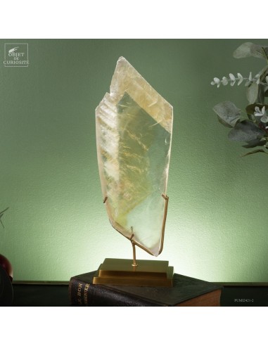 Gypsum from France, on brass base.