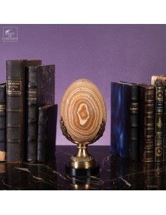 Zebra Aragonite egg from...
