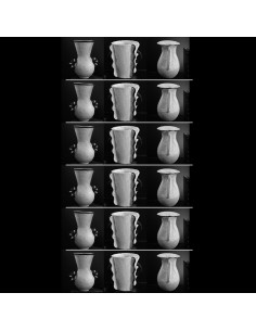 LOT de 18 vases en papier... 2