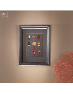 Tableau de 9 compositions...