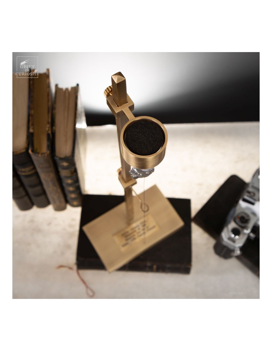 Météorite ferreuse Aletaï en lévitation Météorite ferreuse Aletaï en lévitation