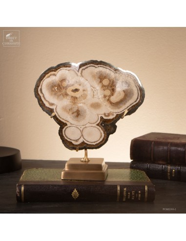 Marcassite covering Baryte, from...