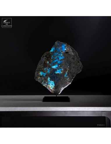 Labradorite slab (Madagascar) 56cm high