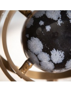 Snowflake Obsidian Sphere –... 2