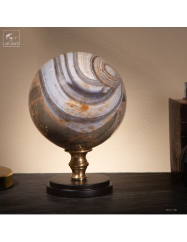 Striped Jasper Sphere (Madagascar) -...